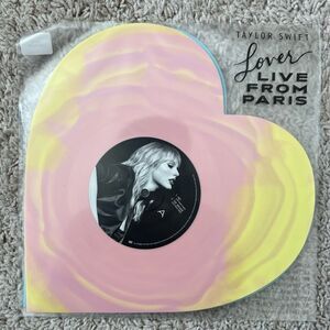 Taylor Swift - Lover Live From Paris Heart Shaped 2LP Vinyl